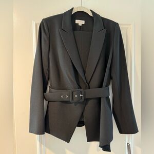 Tahari black pant suit set new with tags never worn